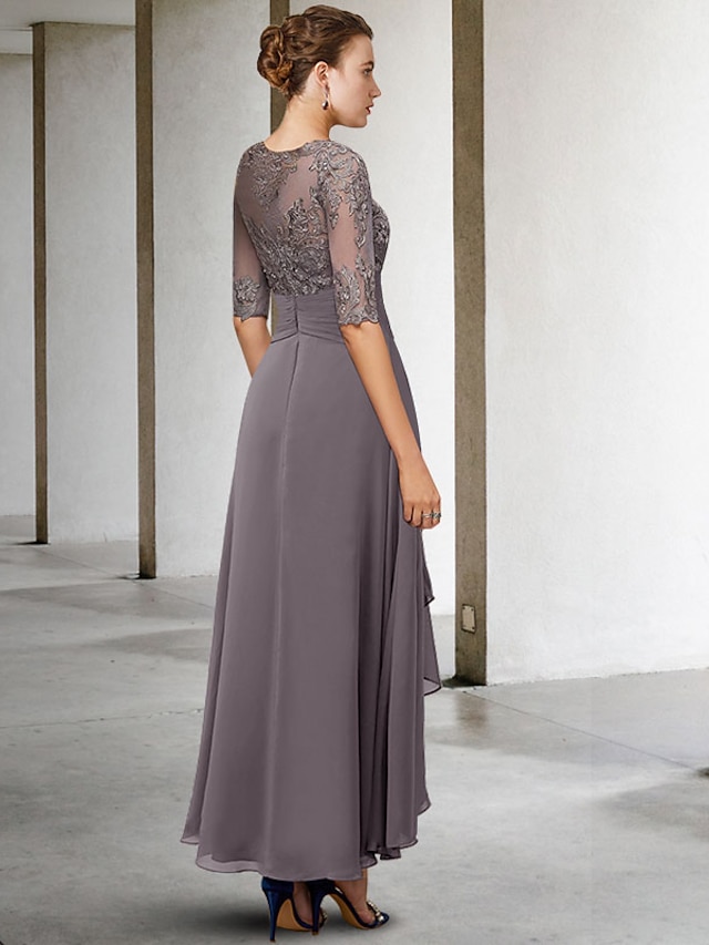 a-line mother of the bride dresses wedding guest dresses cocktail dresses party dresses ankle length, supplier image 2