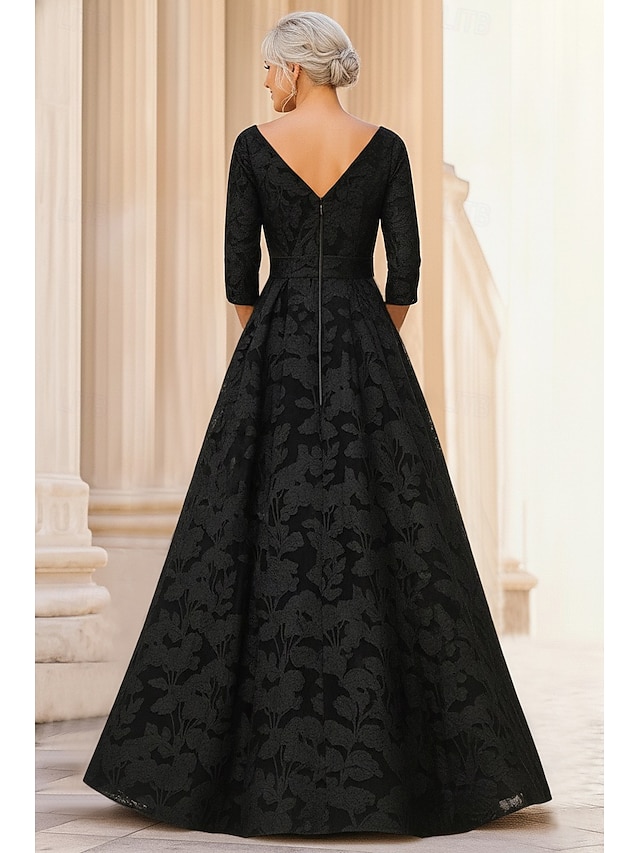 a-line mother of the bride dresses wedding guest dresses formal dresses evening gown floor length, supplier image 2