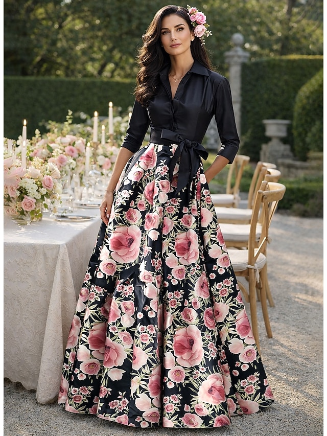 a-line mother of the bride dresses wedding guest dresses formal dresses evening gown floor length, supplier image 1