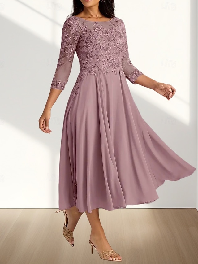 a-line mother of the bride dresses wedding guest dresses cocktail dresses party dresses ankle length, supplier image 6