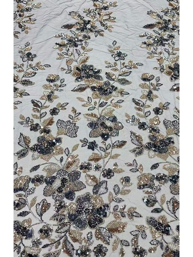a-line ankle length mother of the bride dresses 3/4 length sleeve scoop neck elegant luxurious sparkle & shine chiffon with beading, supplier image 7