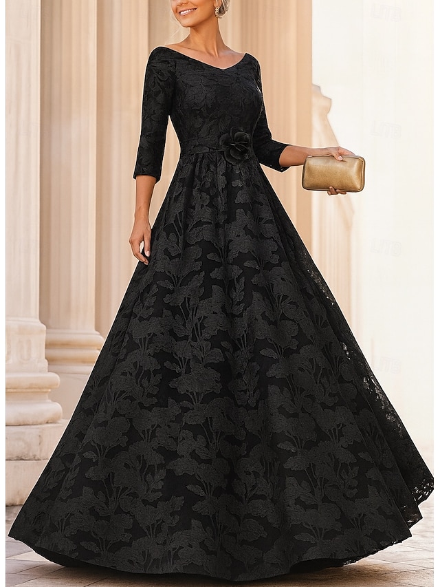 a-line mother of the bride dresses wedding guest dresses formal dresses evening gown floor length, supplier image 1