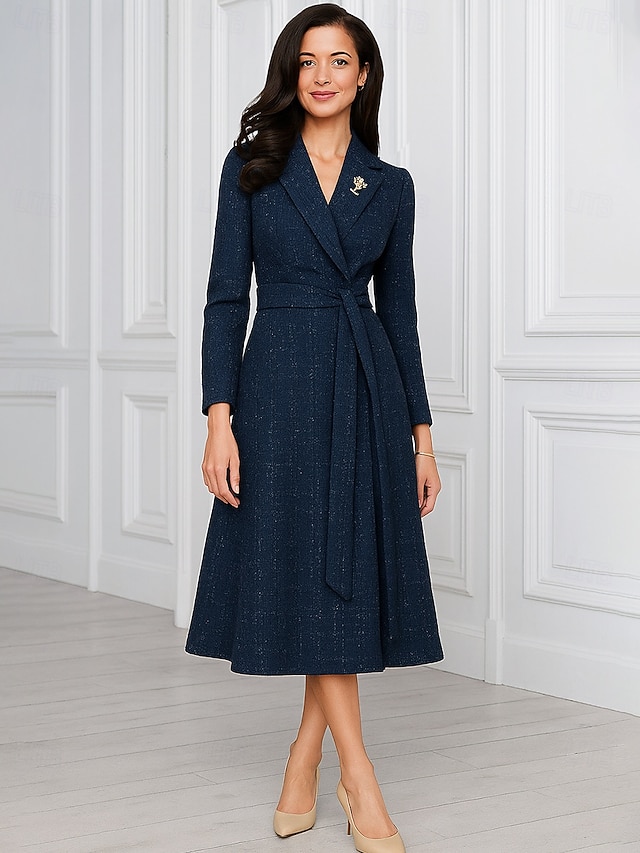 a-line mother of the bride dresses wedding guest dresses cocktail dresses party dresses tea length, supplier image 1