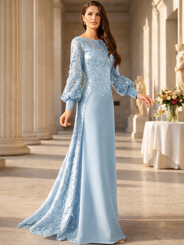 a-line mother of the bride dresses wedding guest dresses formal dresses evening gown floor length, supplier image 1