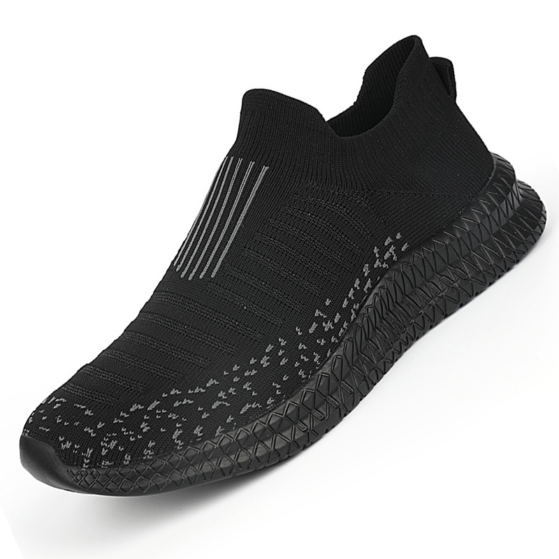 mens slip on breathable lightweight running shoes outdoor casual walking shoes mens sneakers details 11
