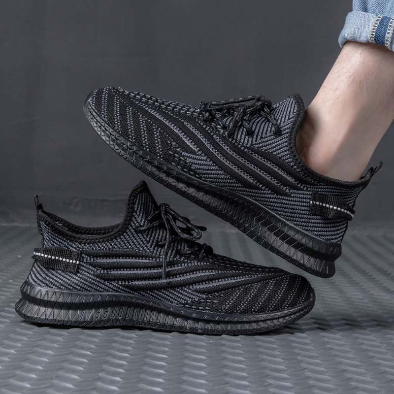 mens lace up sneakers casual walking shoes comfortable and breathable details 3