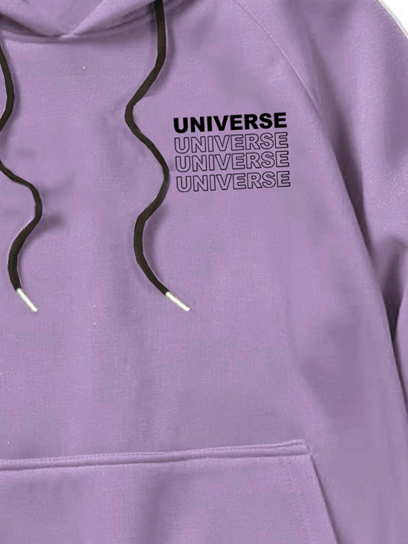 fleece hoodies street casual sports and fashionable with kangaroo pocket mens long sleeve universe print sweatshirt suitable for outdoor sports for autumn and winter fashionable and versatile can be paired with hip hop necklace details 3