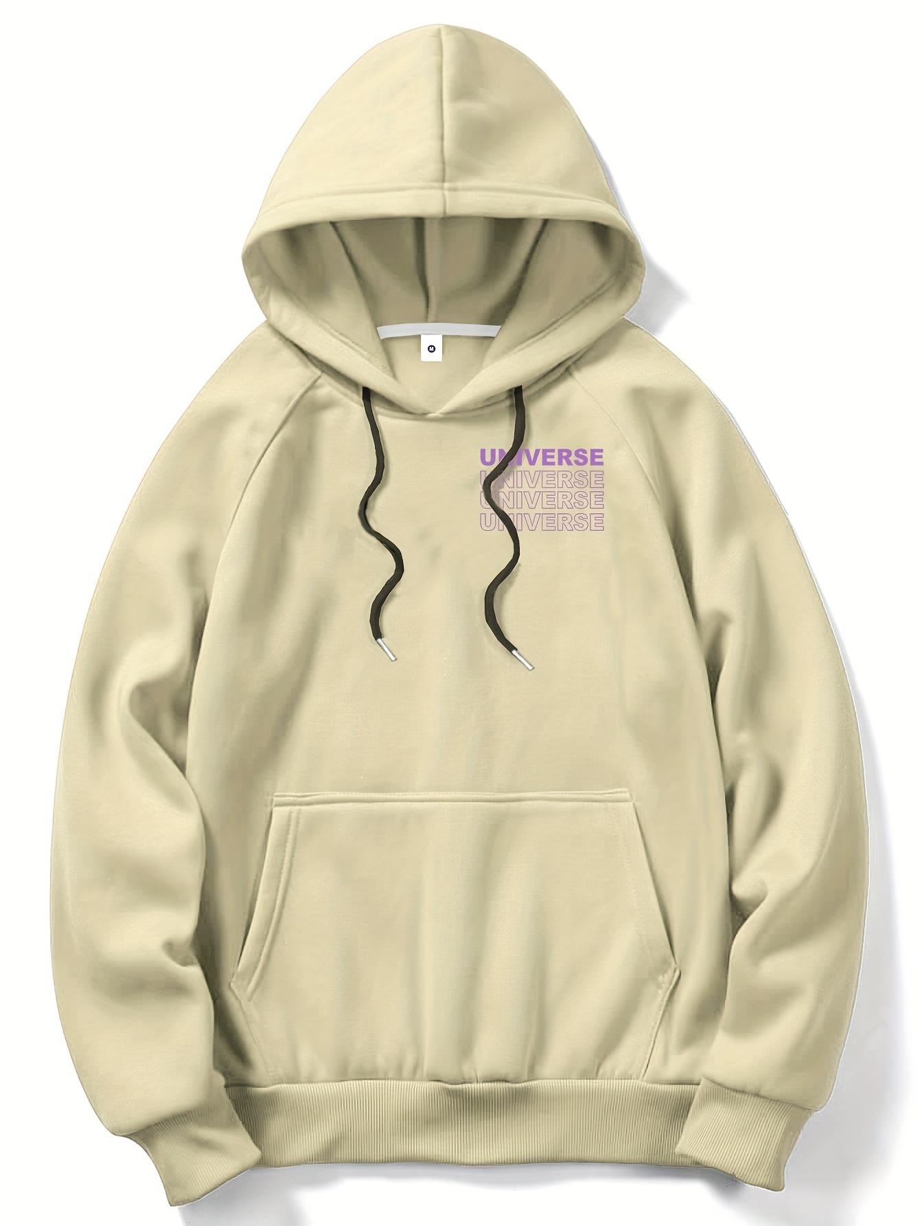 fleece hoodies street casual sports and fashionable with kangaroo pocket mens long sleeve universe print sweatshirt suitable for outdoor sports for autumn and winter fashionable and versatile can be paired with hip hop necklace details 10