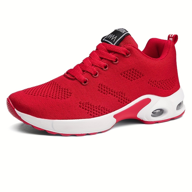 womens breathable mesh chunky sneakers casual lace up outdoor shoes lightweight low top sport shoes details 8