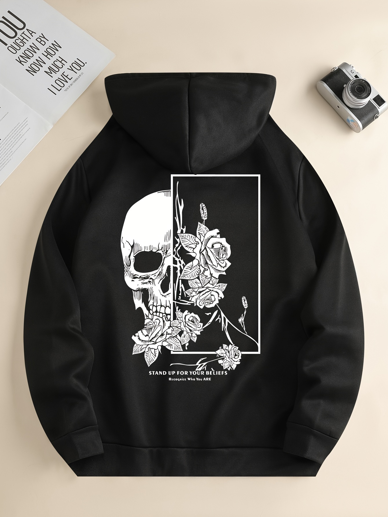 y2k stand up for your beliefs print hoodie cool hoodies for men mens casual graphic design pullover hooded sweatshirt retro color block streetwear for winter fall as gifts details 30