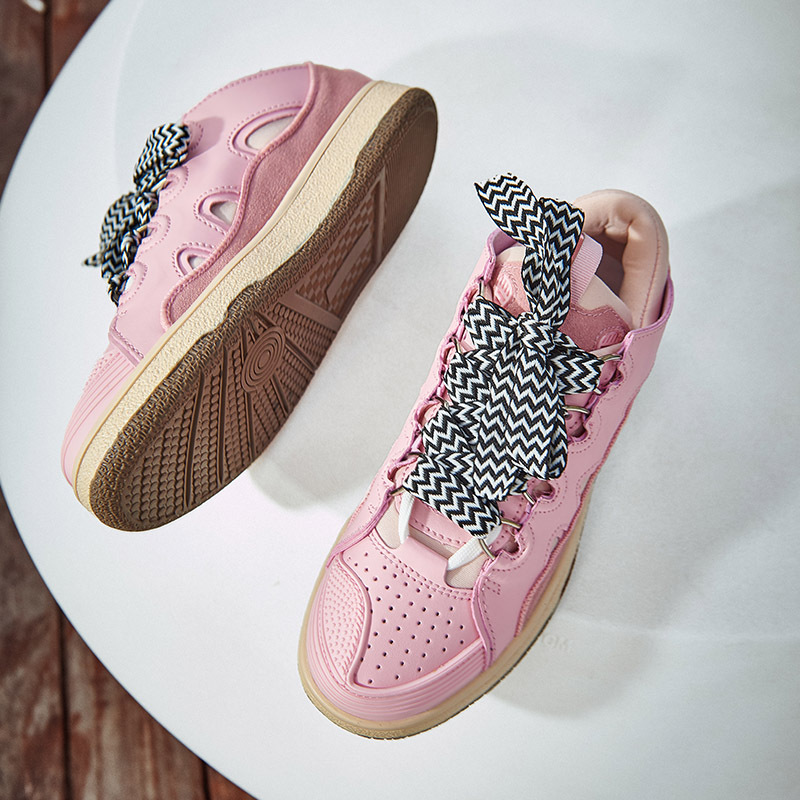 womens leopard print platform sneakers retro lace up low to sports shoes casual comfortable shoes details 4