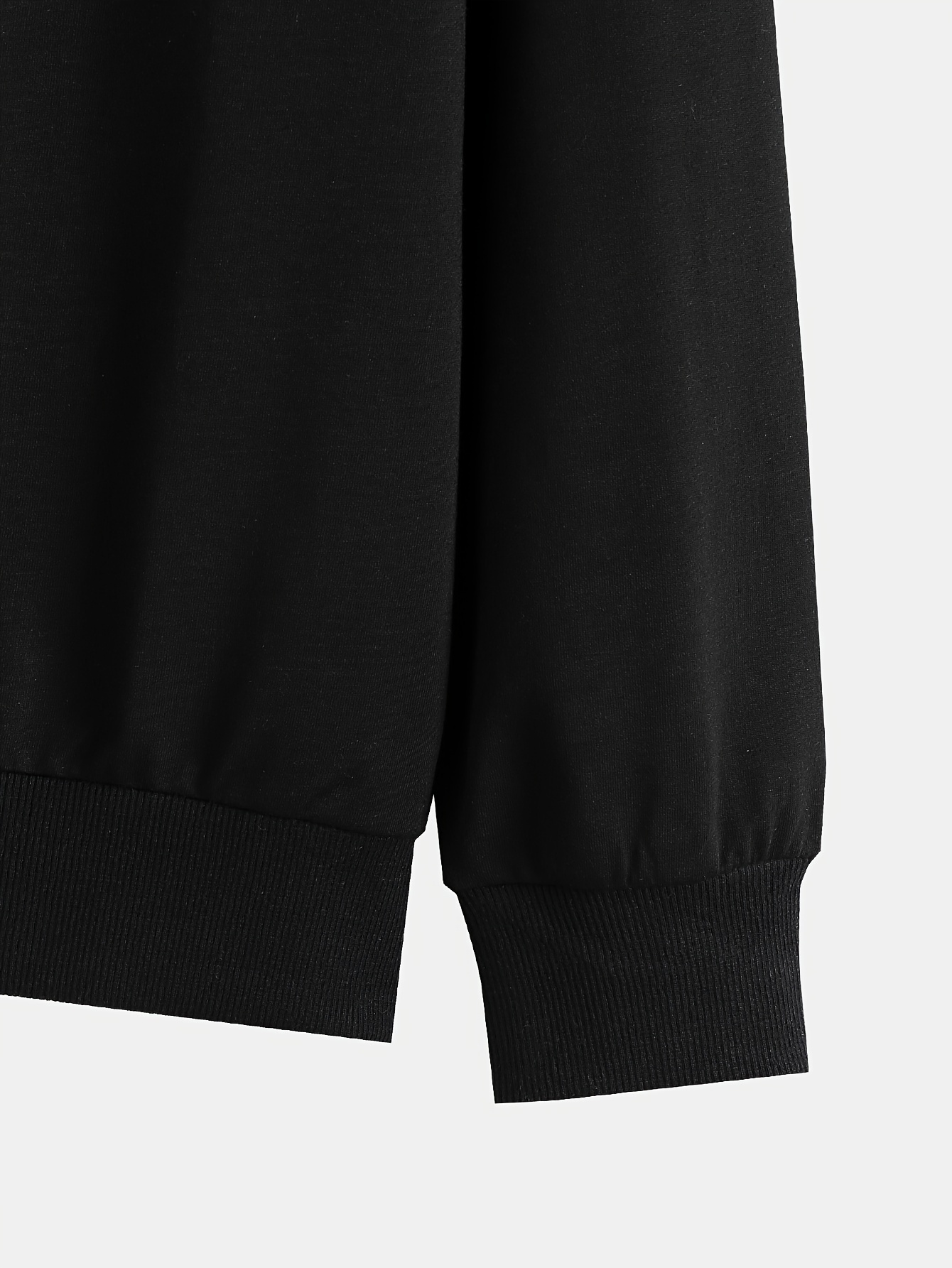 fashionable mens casual anime character print long sleeve round neck pullover sweatshirt suitable for outdoor sports for autumn and spring can be paired with hip hop necklace as gifts details 9