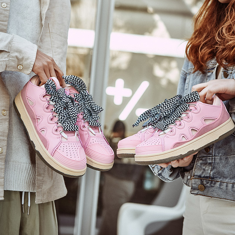 womens leopard print platform sneakers retro lace up low to sports shoes casual comfortable shoes details 5