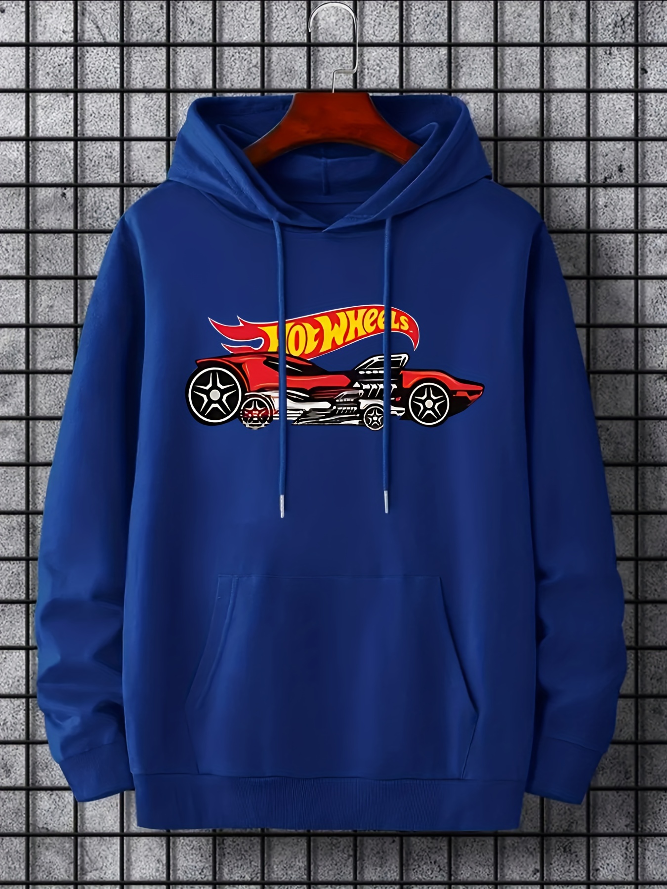 hoodies for men race car graphic hoodie men s casual pullover hooded sweatshirt with kangaroo pocket for spring fall as gifts details 15