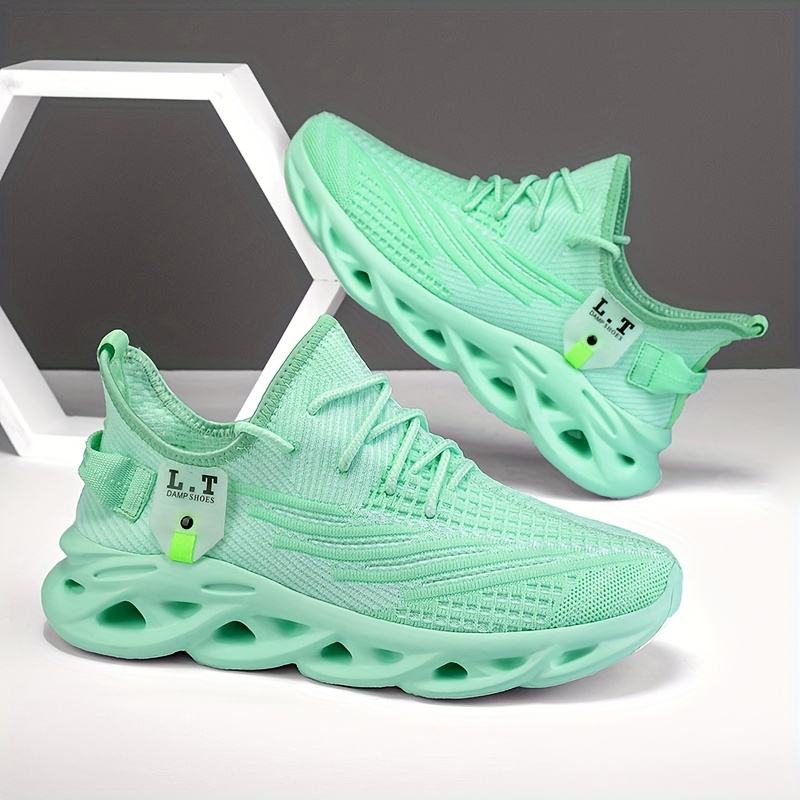 mens blade sneakers shock absorbing sneakers athletic shoes breathable lace ups details 2