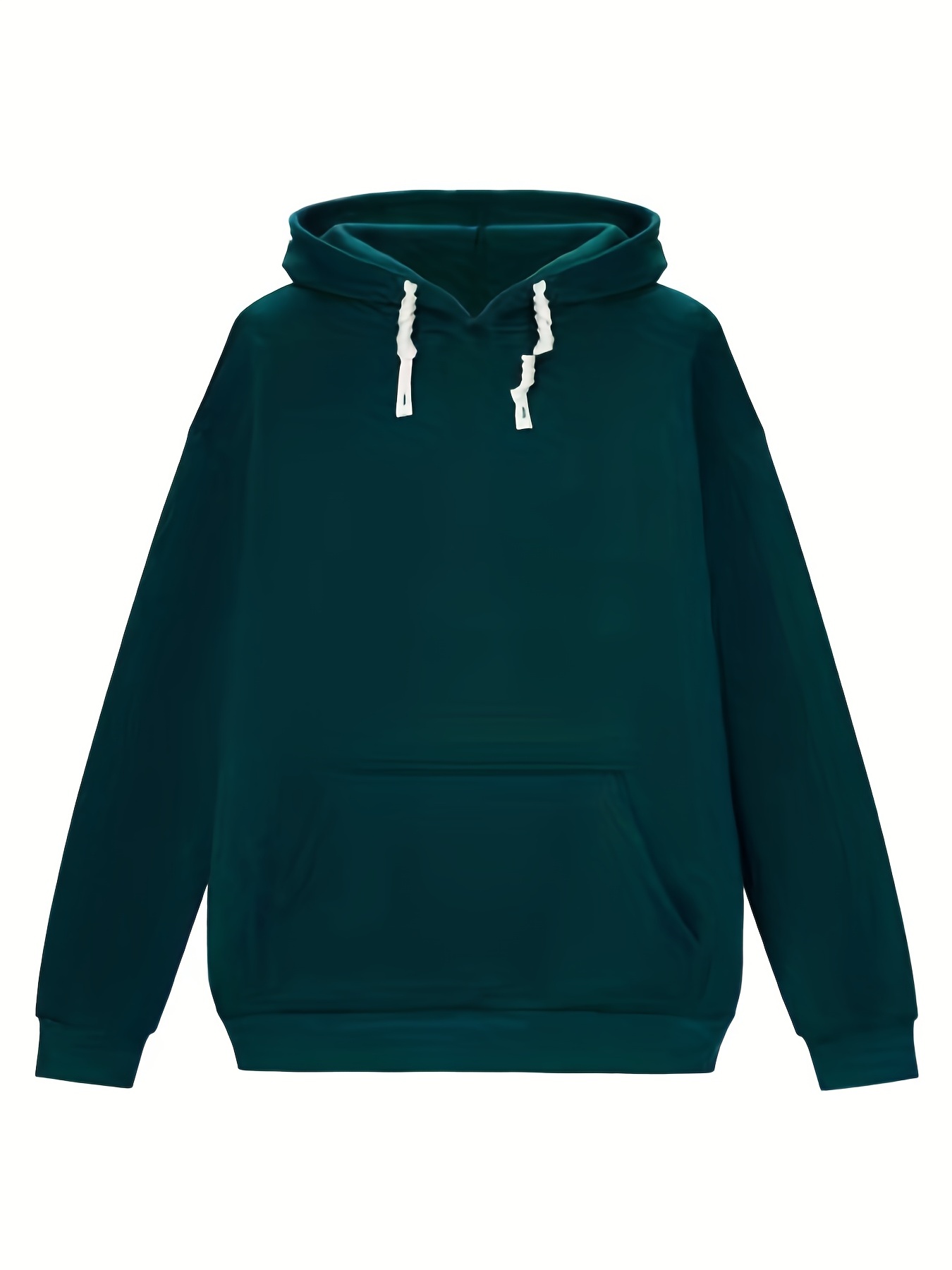 solid cool hoodies for men mens casual basic pullover hooded sweatshirt with kangaroo pocket streetwear for winter fall as gifts details 10