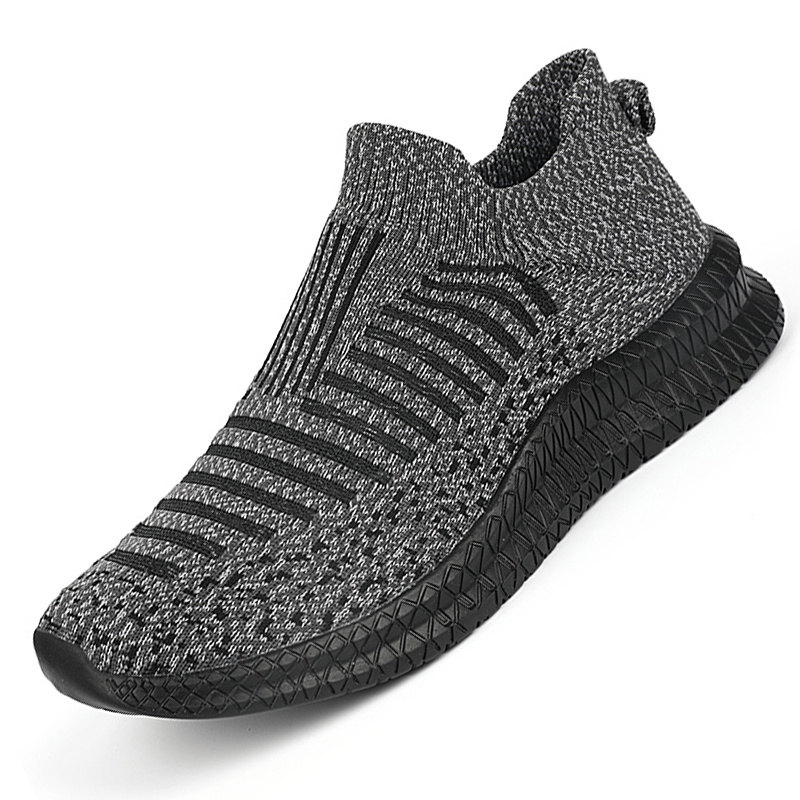 mens slip on breathable lightweight running shoes outdoor casual walking shoes mens sneakers details 15