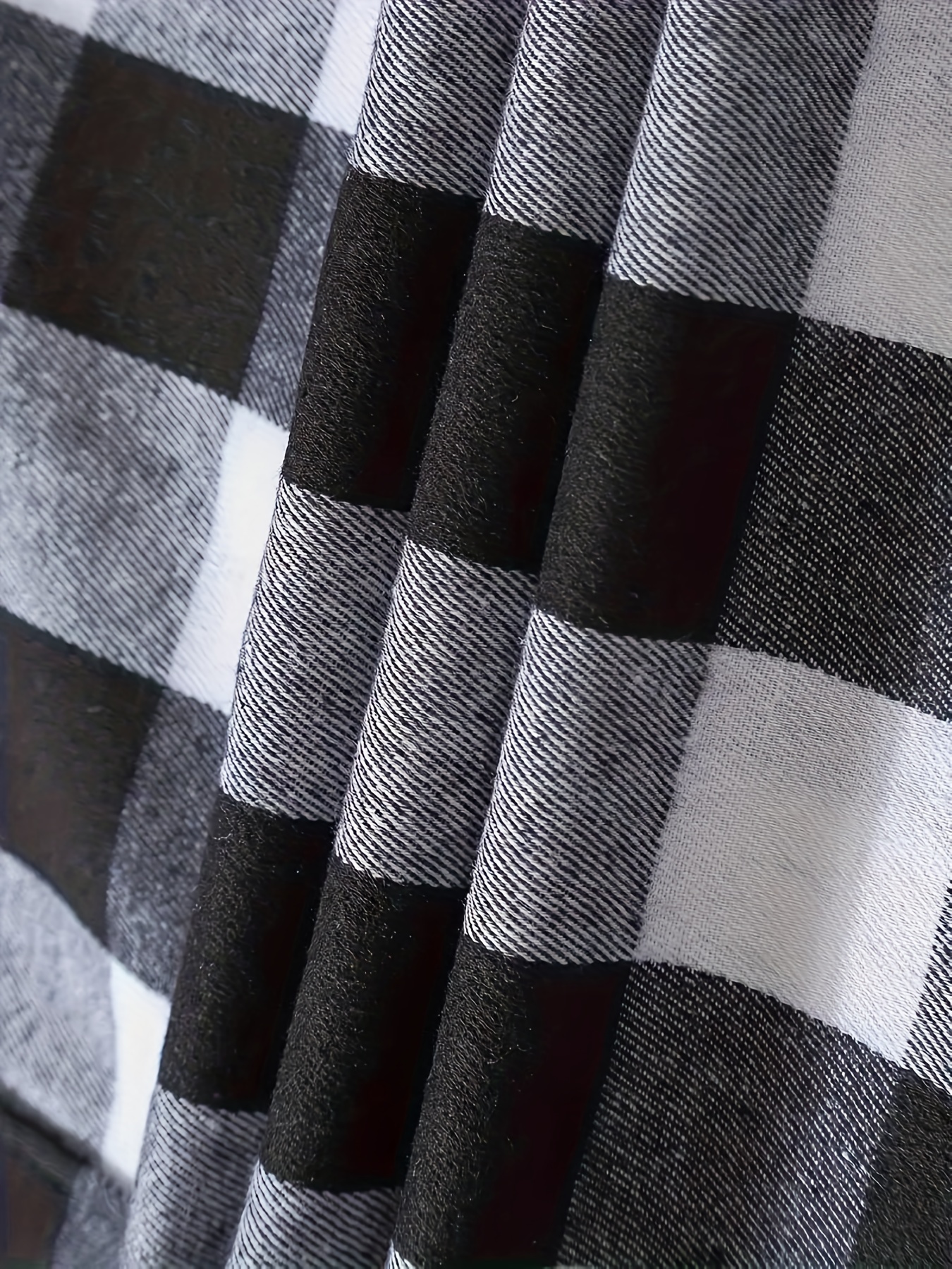 casual regular fit button up hooded shirts jacket, classic design plaid shirt coat for men long sleeve casual regular fit button up hooded shirts jacket details 9