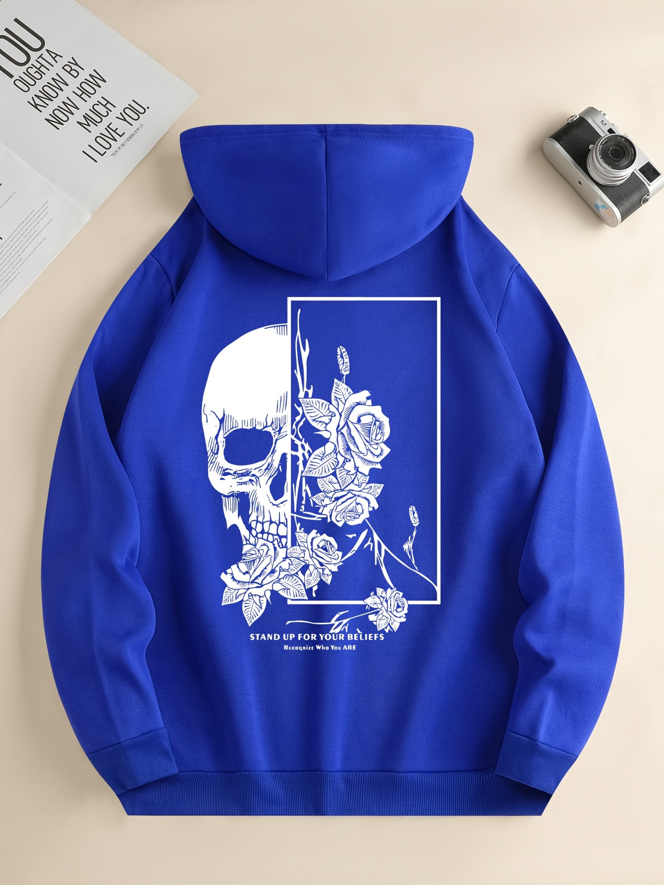 y2k stand up for your beliefs print hoodie cool hoodies for men mens casual graphic design pullover hooded sweatshirt retro color block streetwear for winter fall as gifts details 24