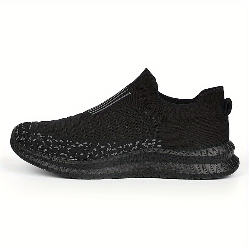 mens slip on breathable lightweight running shoes outdoor casual walking shoes mens sneakers details 12