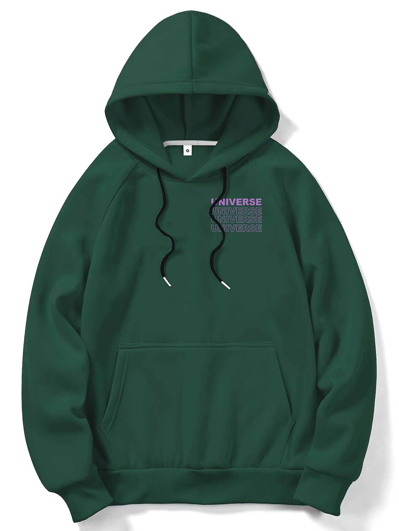 fleece hoodies street casual sports and fashionable with kangaroo pocket mens long sleeve universe print sweatshirt suitable for outdoor sports for autumn and winter fashionable and versatile can be paired with hip hop necklace details 6