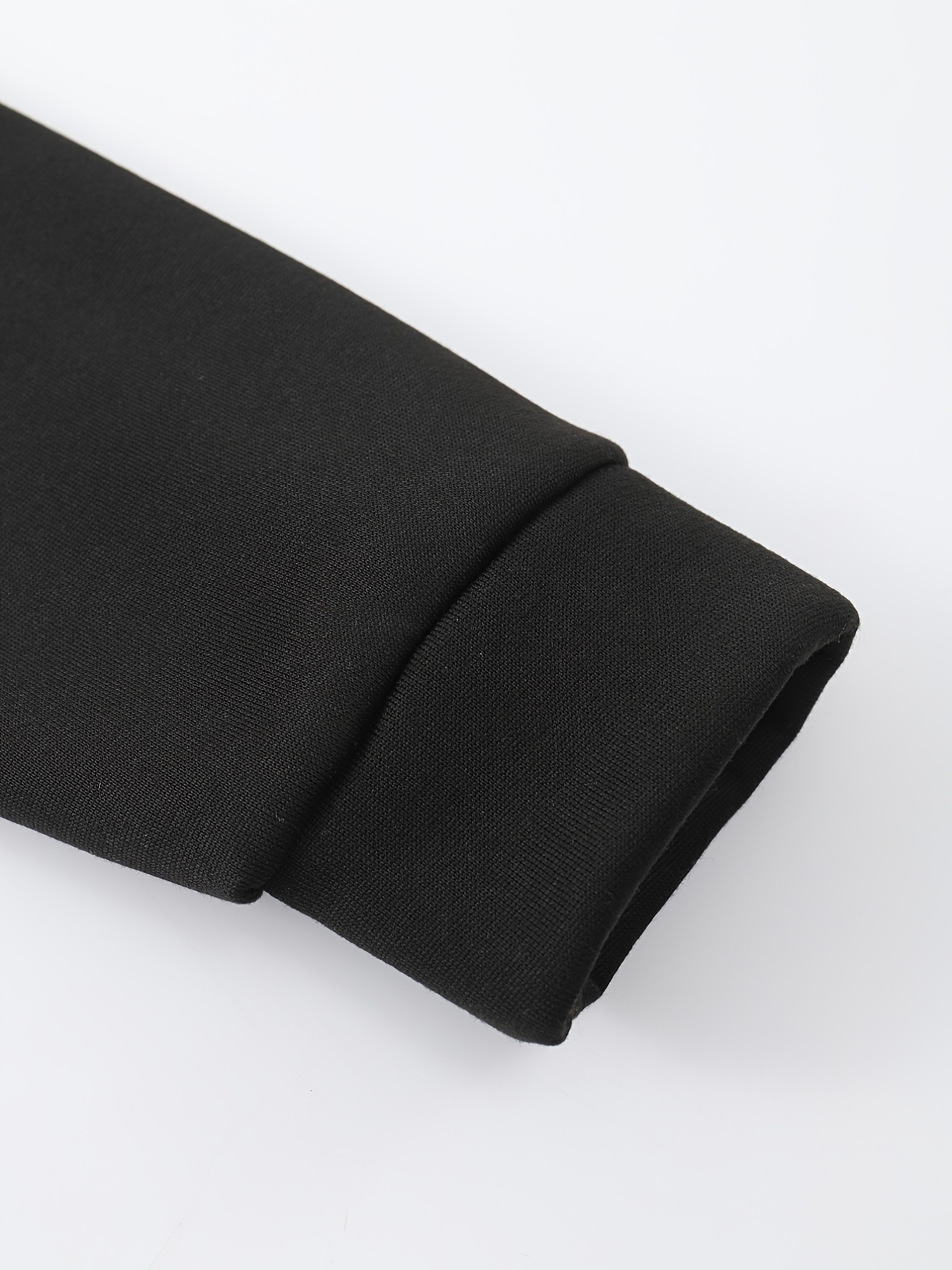 drop shoulder hoodie, mens fleece loose long sleeve drop shoulder hoodie details 27