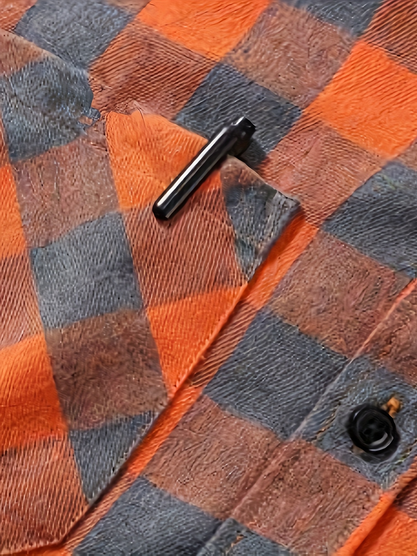 plaid shirt coat for men long sleeve casual regular fit button up hooded shirts jacket details 12