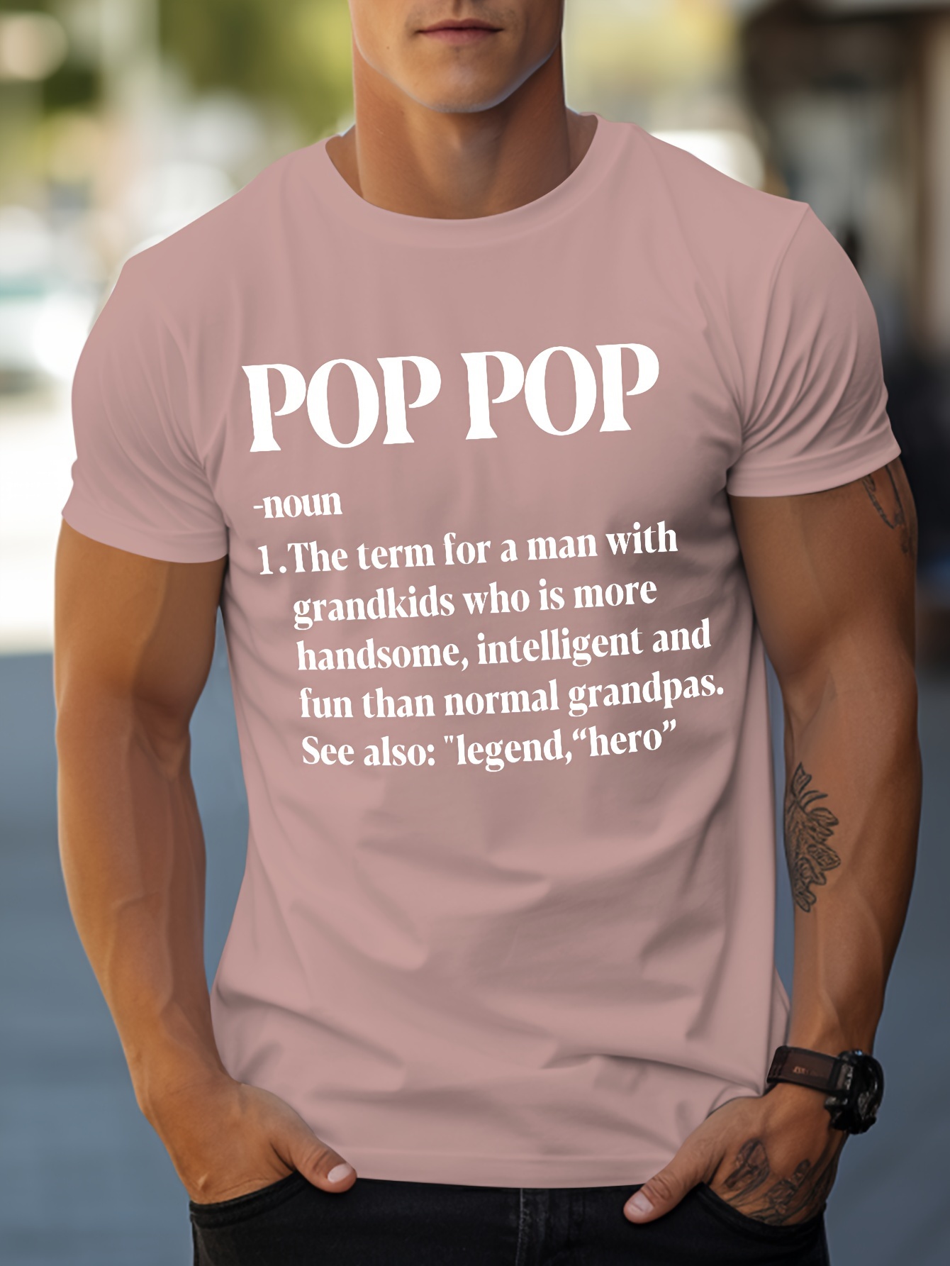 tees for men funny pop pop grandpa nickname print t shirt casual short sleeve tshirt for summer spring fall tops as gifts details 21