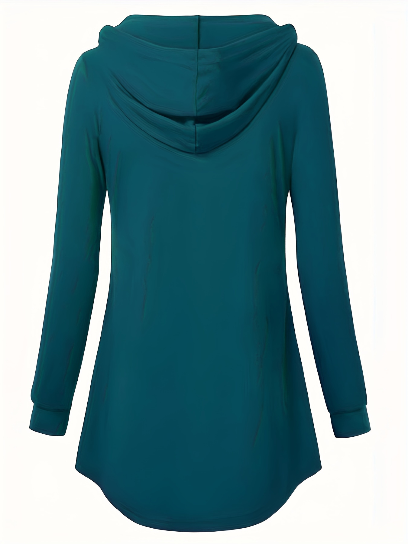 button front drawstring hoodie casual long sleeve hoodies sweatshirt womens clothing details 4