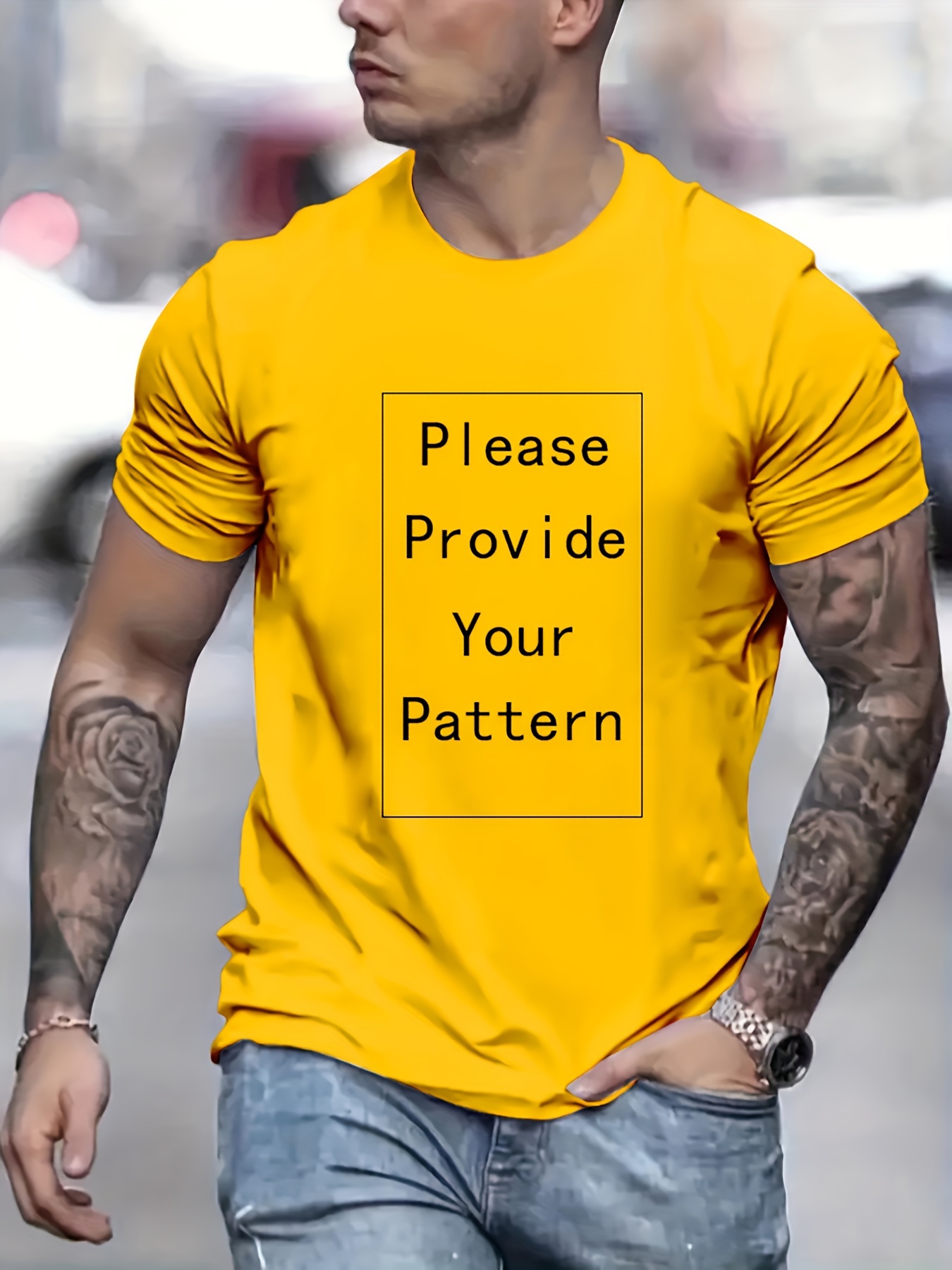 custom t shirt personalized tees for men casual short sleeve custom printed t shirt for summer details 6