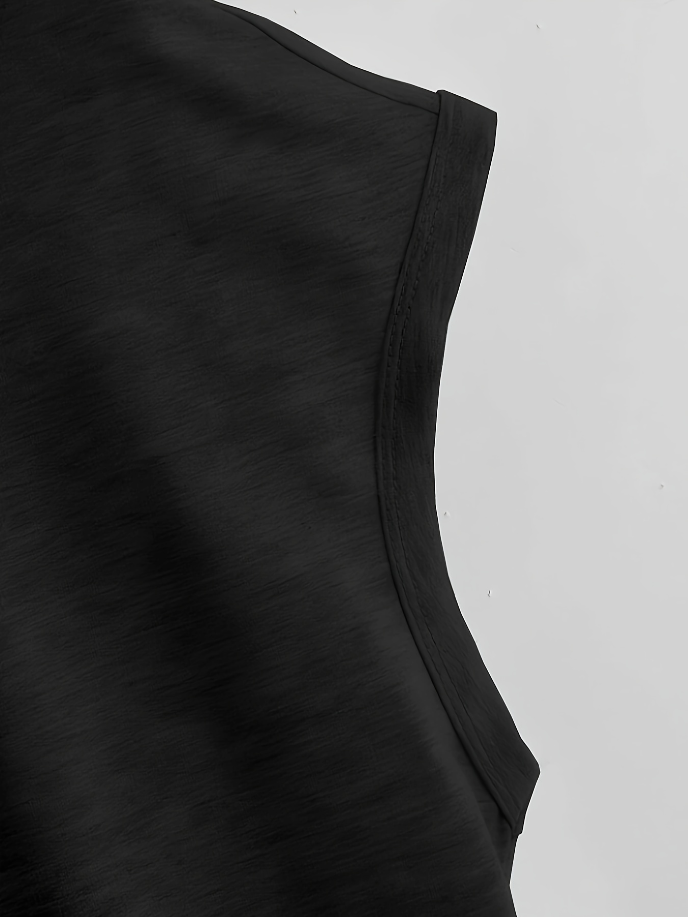 high low hem hoodie casual solid drawstring hoodies sweatshirt womens clothing details 3