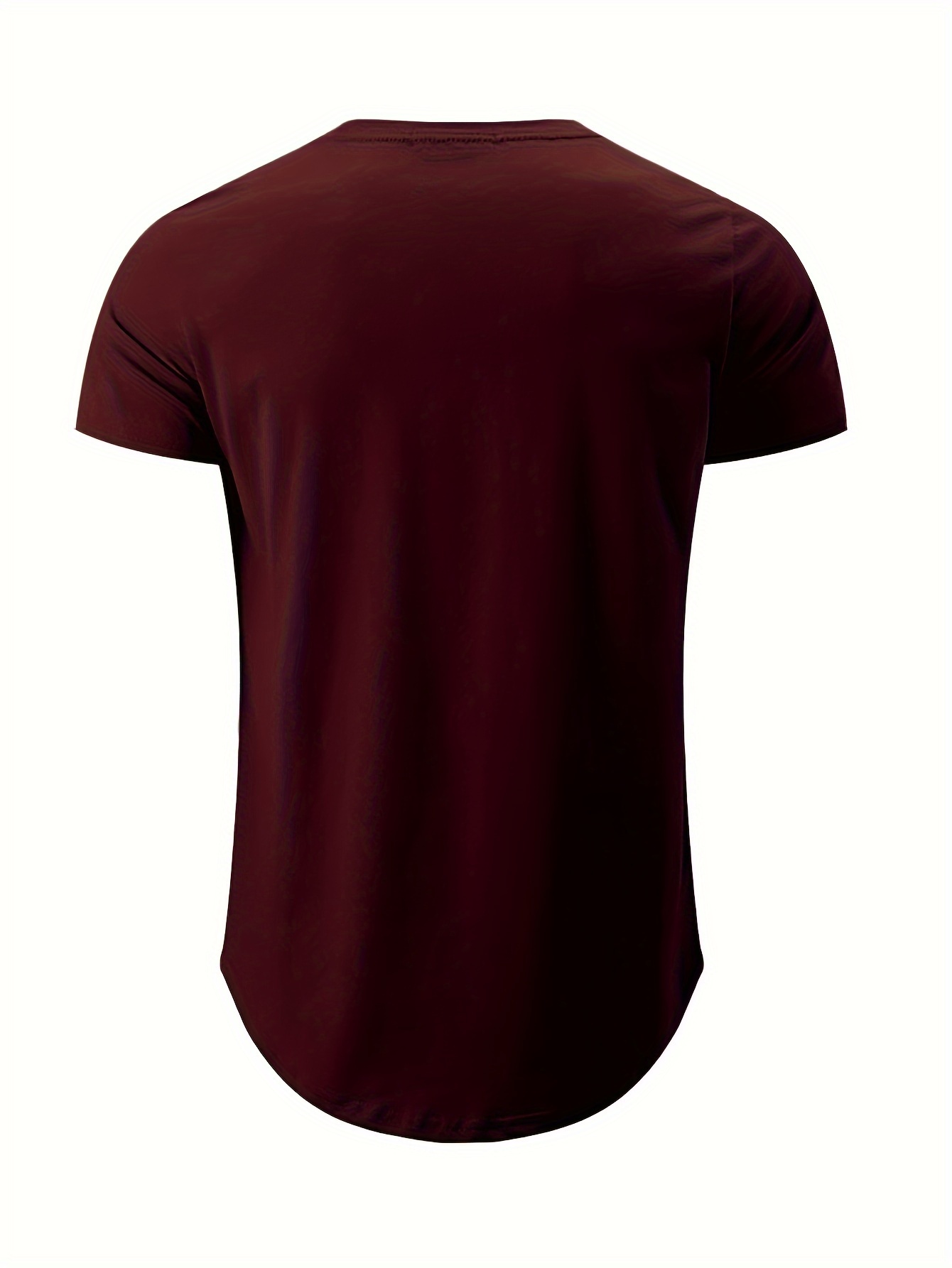 solid color mens comfy v neck medium stretch t shirt mens summer clothes mens outfits details 31
