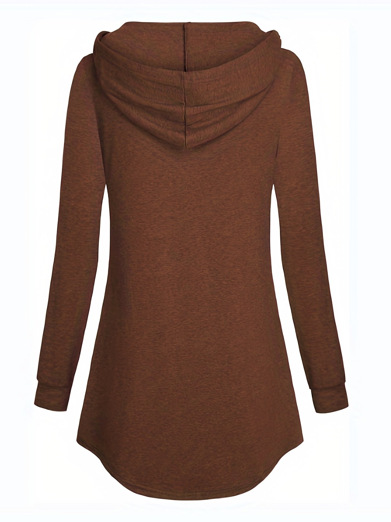 button front drawstring hoodie casual long sleeve hoodies sweatshirt womens clothing details 7