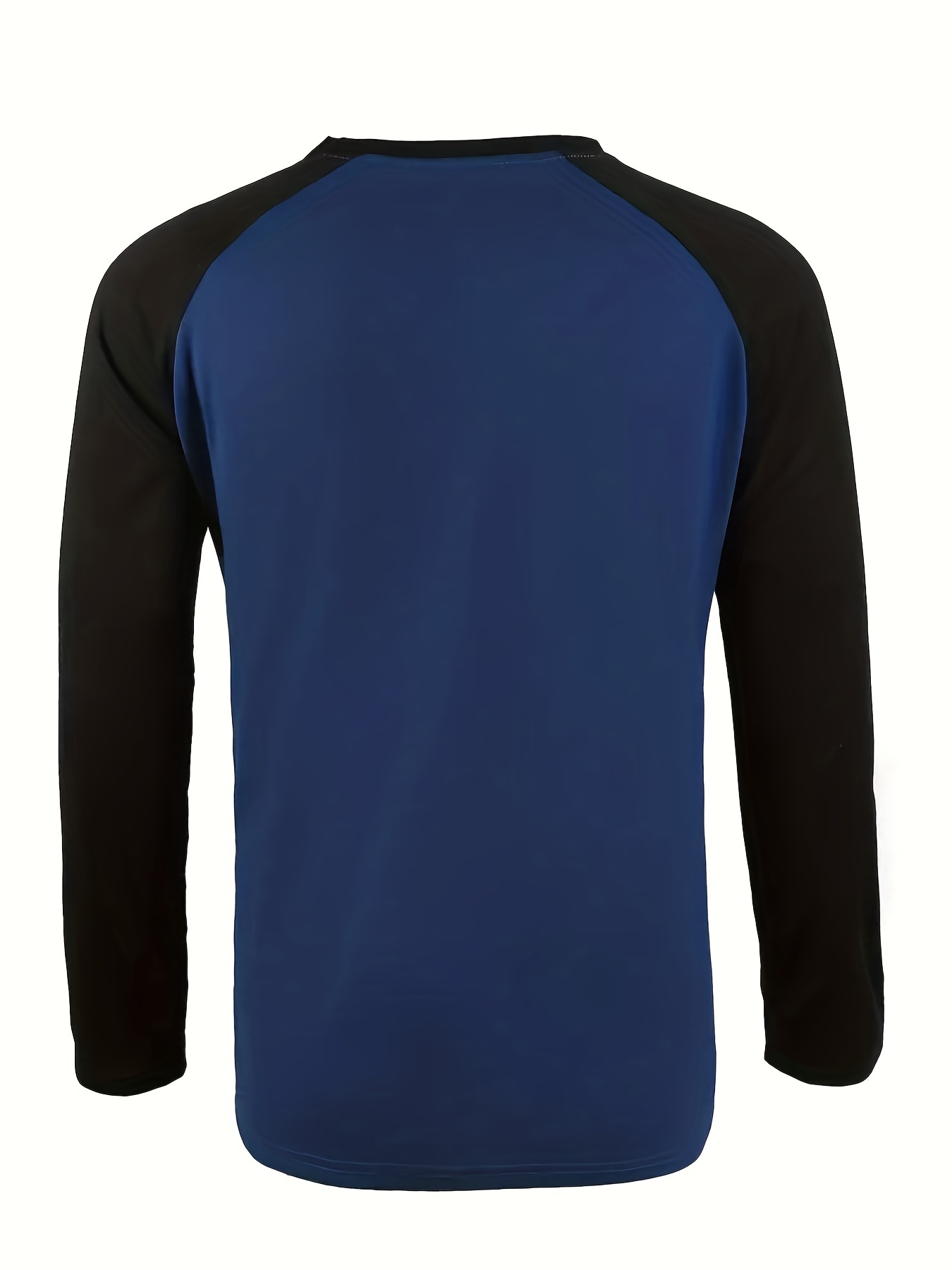 mens basic casual long sleeve color block raglan sleeve t shirt for spring fall details 20
