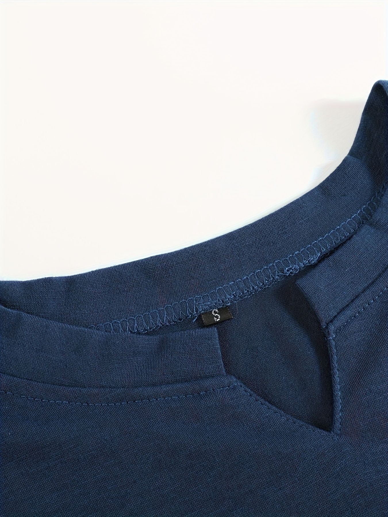 solid color mens comfy v neck medium stretch t shirt mens summer clothes mens outfits details 17