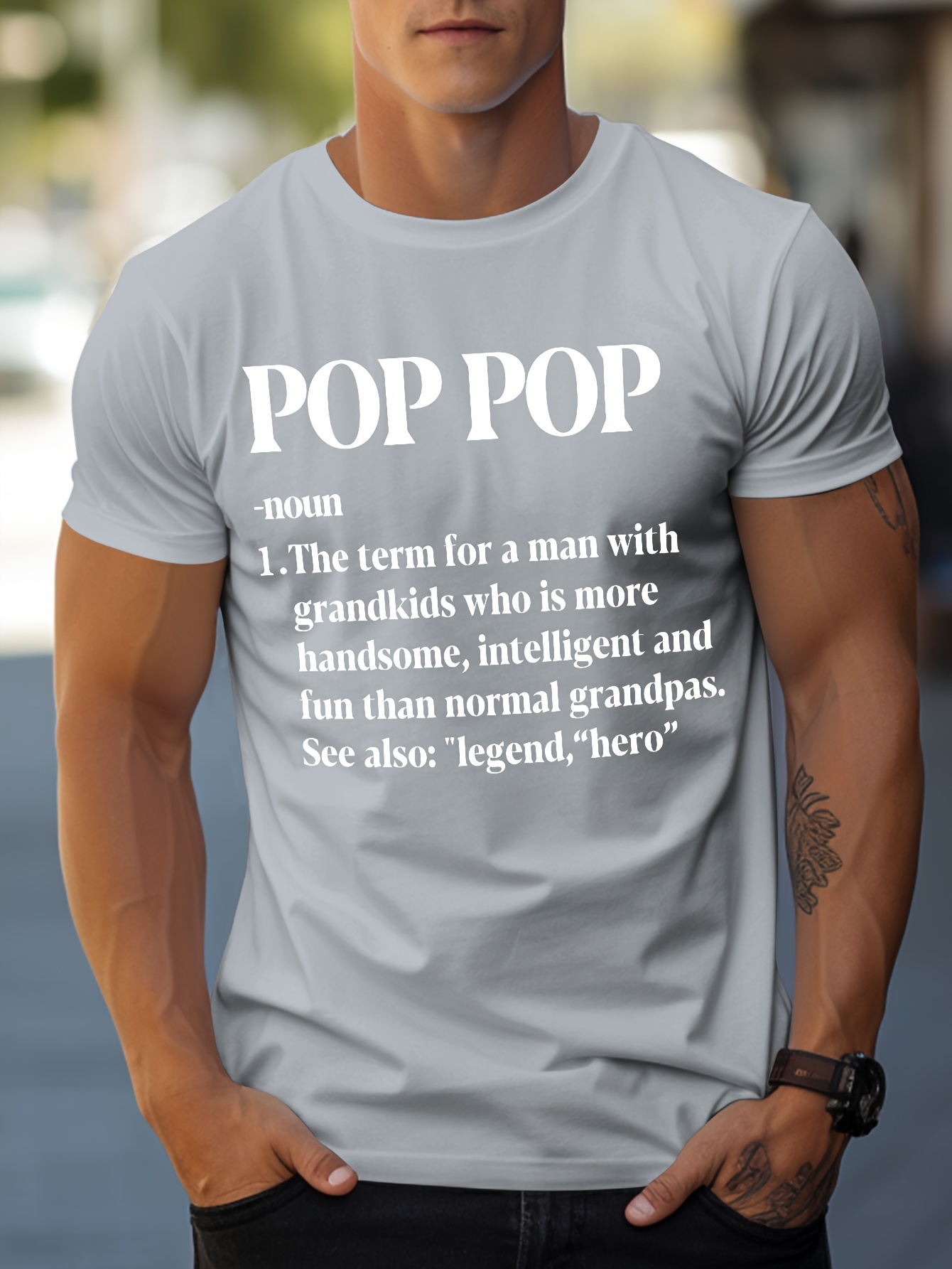 tees for men funny pop pop grandpa nickname print t shirt casual short sleeve tshirt for summer spring fall tops as gifts details 29