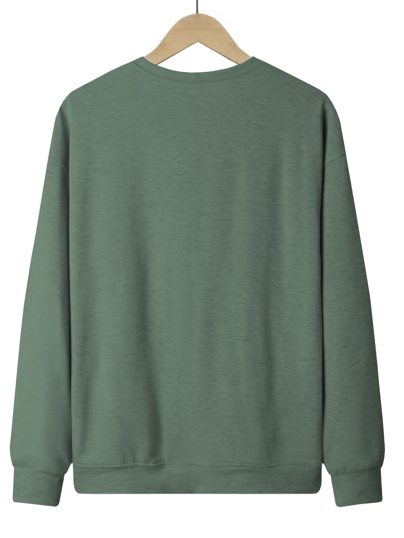 carrot letter print pullover sweatshirt casual long sleeve crew neck sweatshirt for fall winter womens clothing details 3