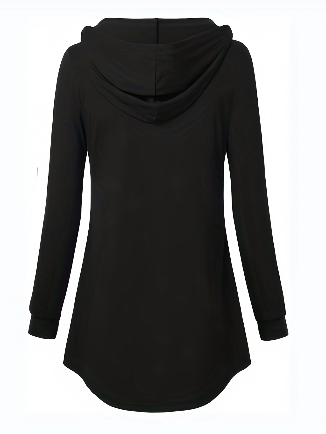 button front drawstring hoodie casual long sleeve hoodies sweatshirt womens clothing details 10