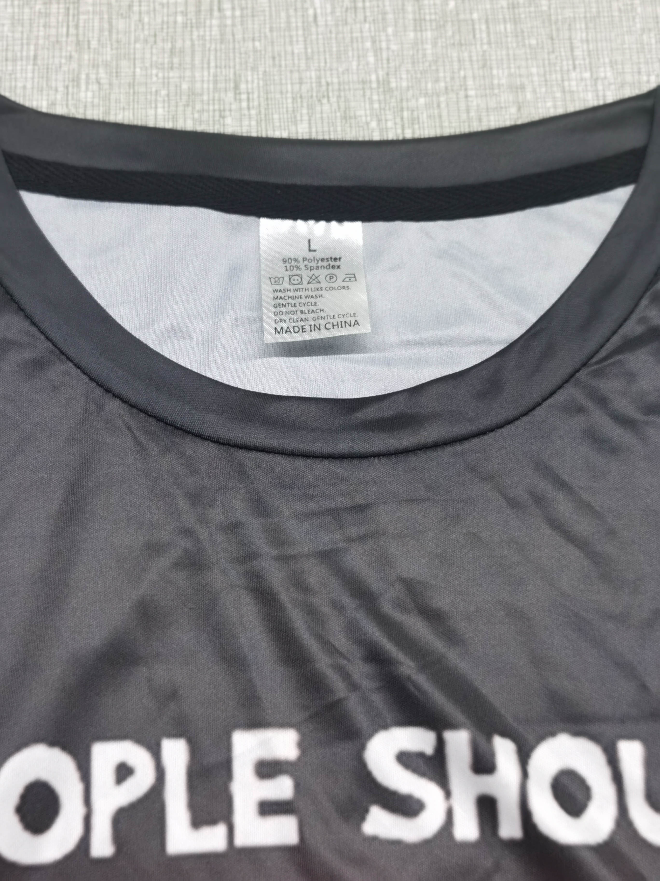 expecting normal from me slogan letter print mens novelty t shirt trendy vintage tees for summer details 3