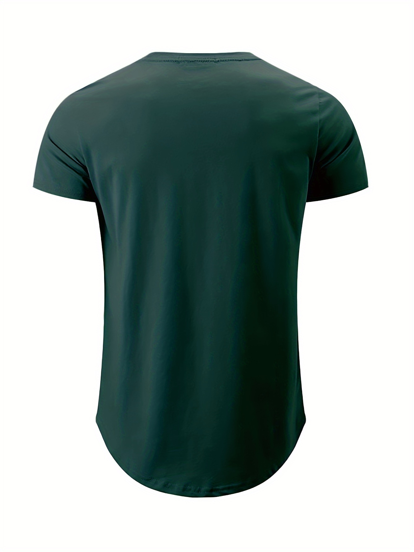 solid color mens comfy v neck medium stretch t shirt mens summer clothes mens outfits details 41