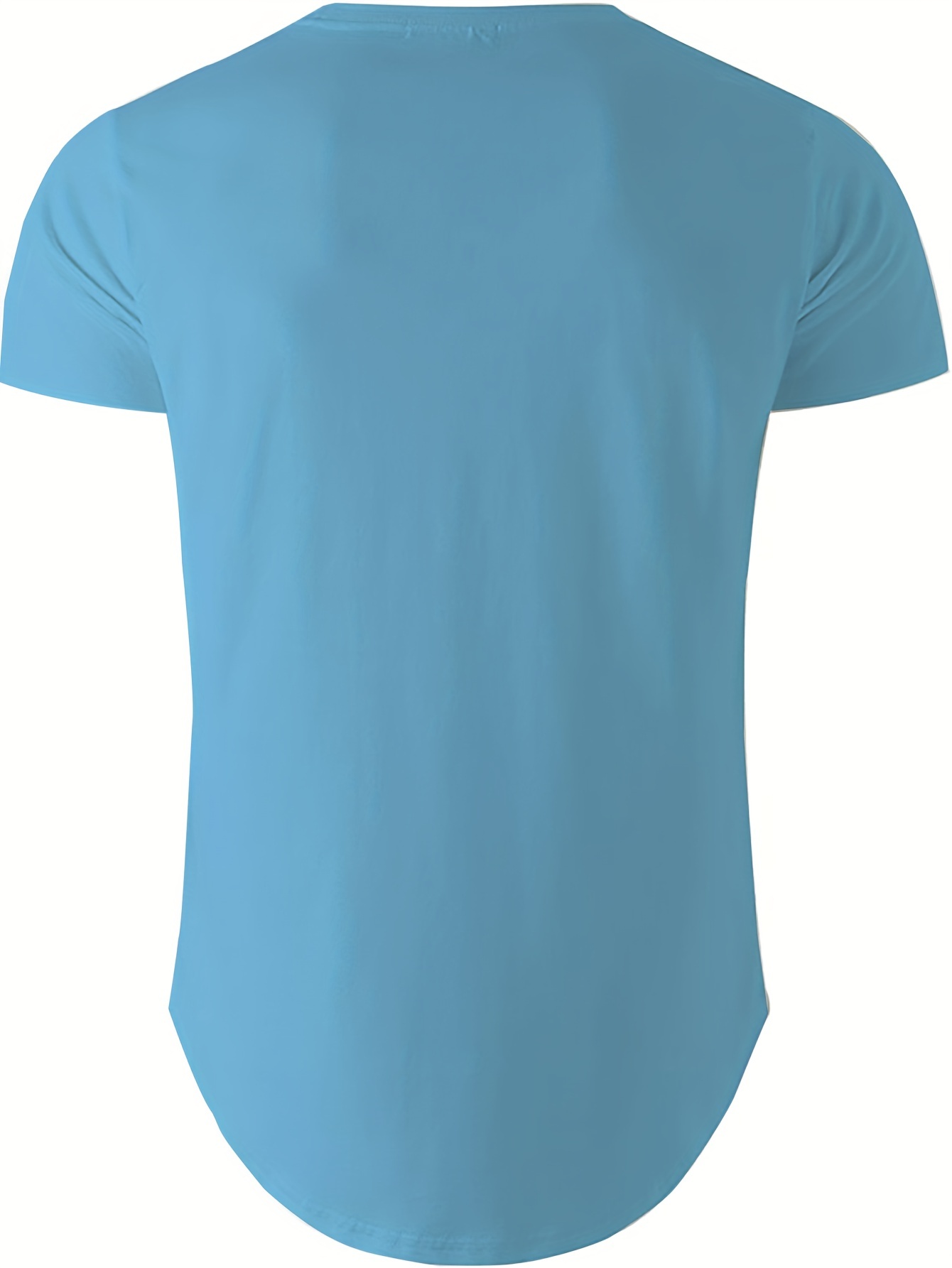 solid color mens comfy v neck medium stretch t shirt mens summer clothes mens outfits details 11