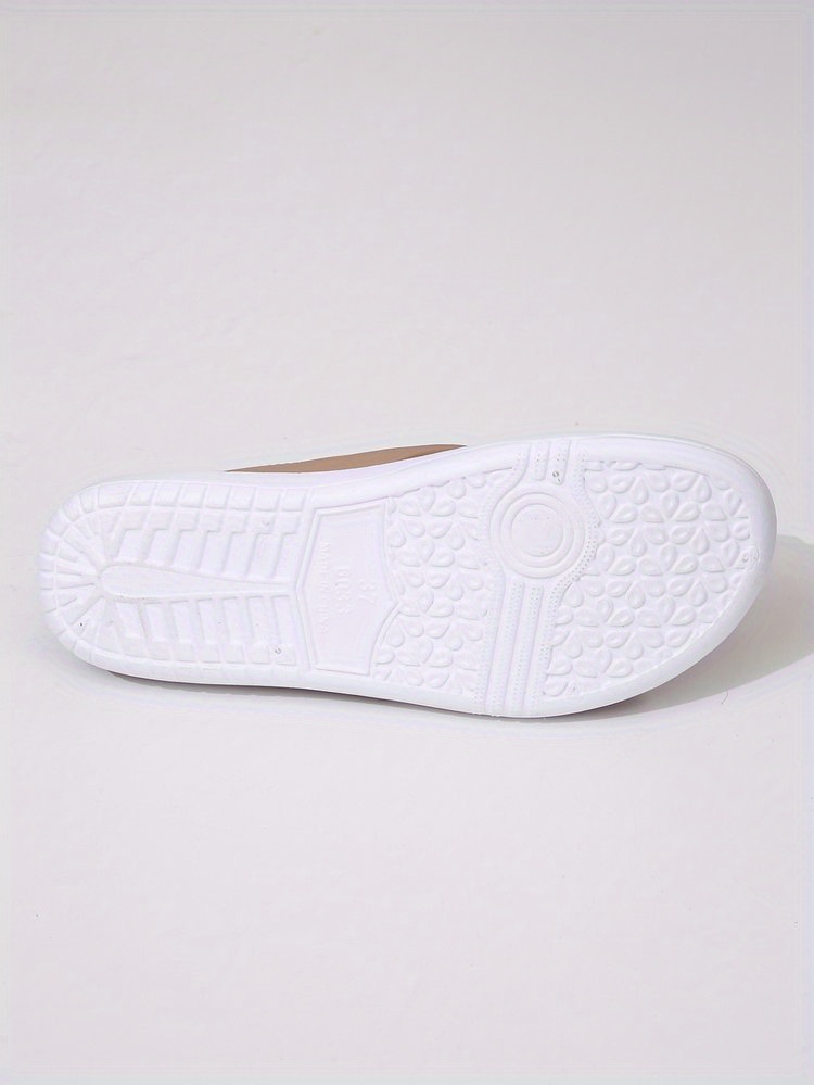 flat sandals, womens cross strap flat sandals casual slip on summer shoes lightweight cut out design pvc sandals details 9