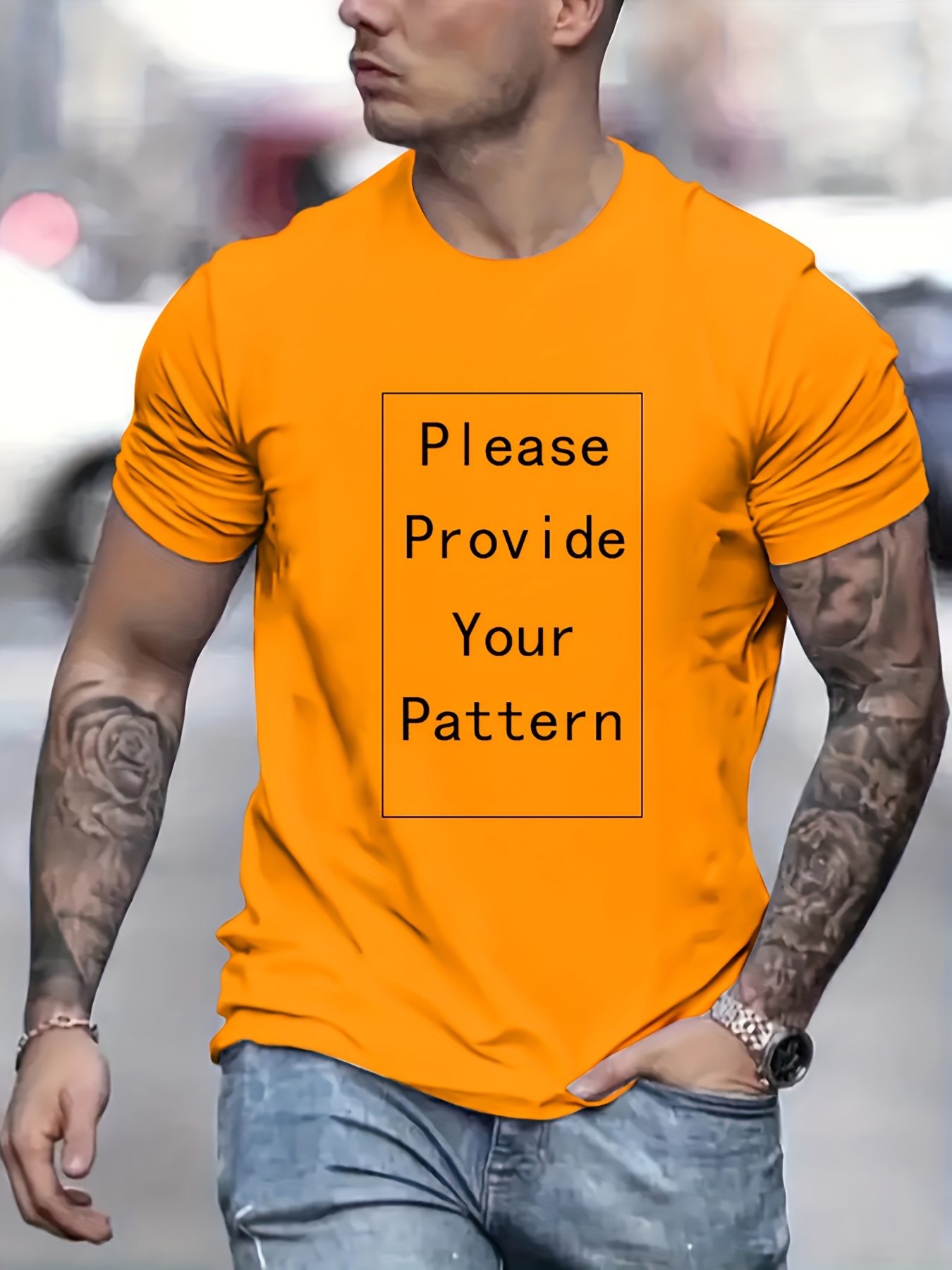 custom t shirt personalized tees for men casual short sleeve custom printed t shirt for summer details 0