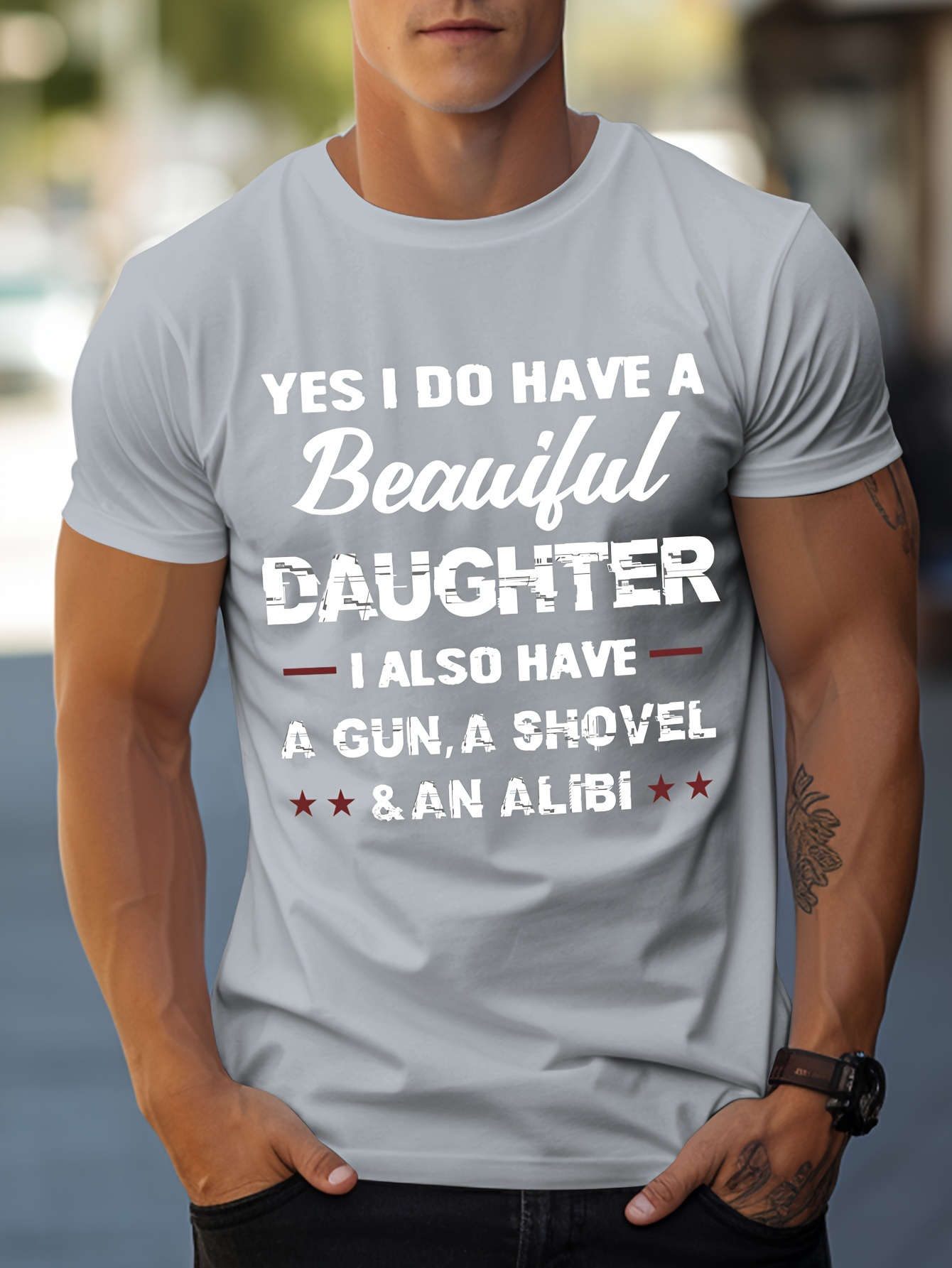 tees for men protective dad print t shirt casual short sleeve tshirt for summer spring fall tops as gifts details 33