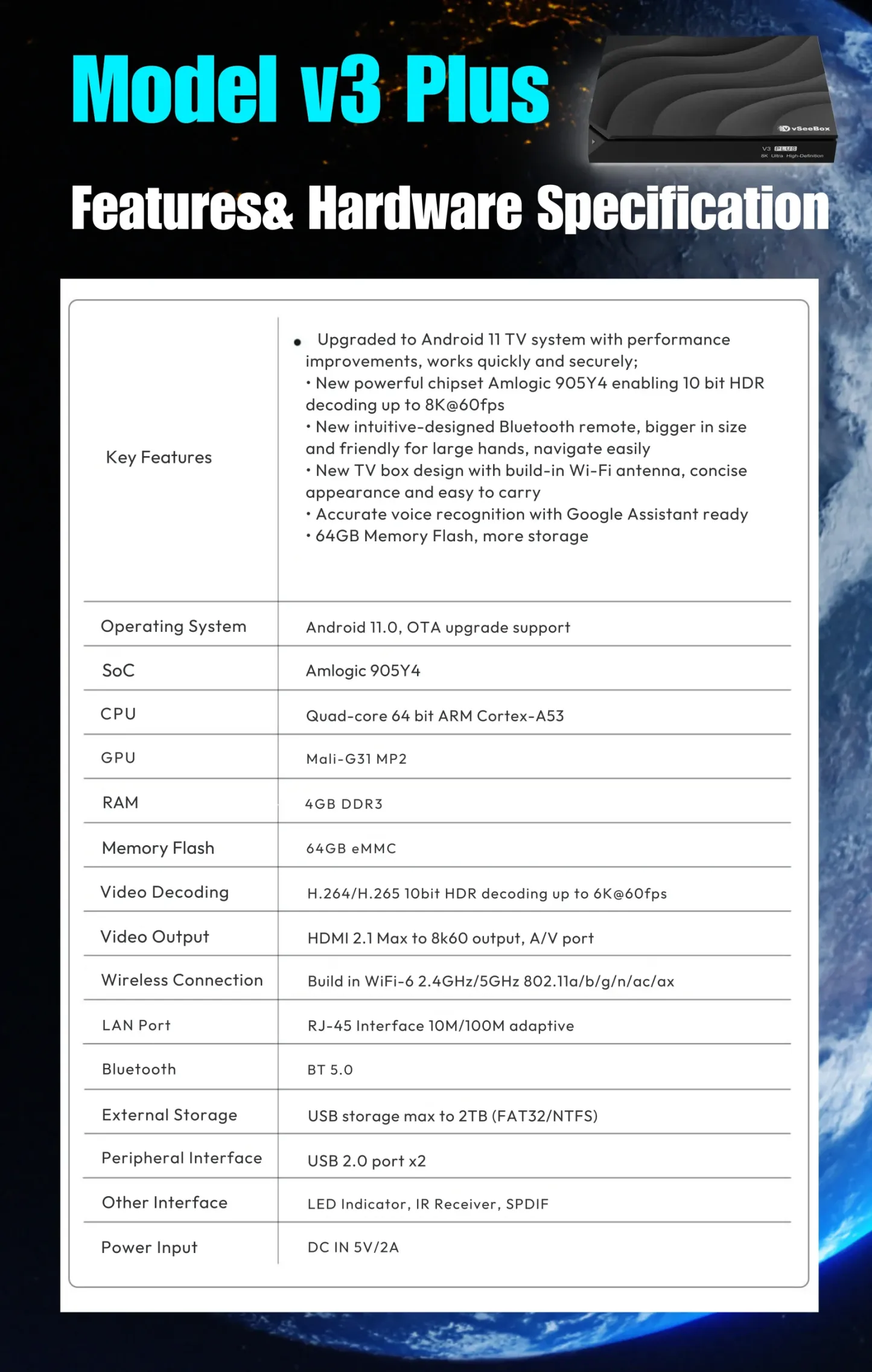 vSeeBox V3 Plus