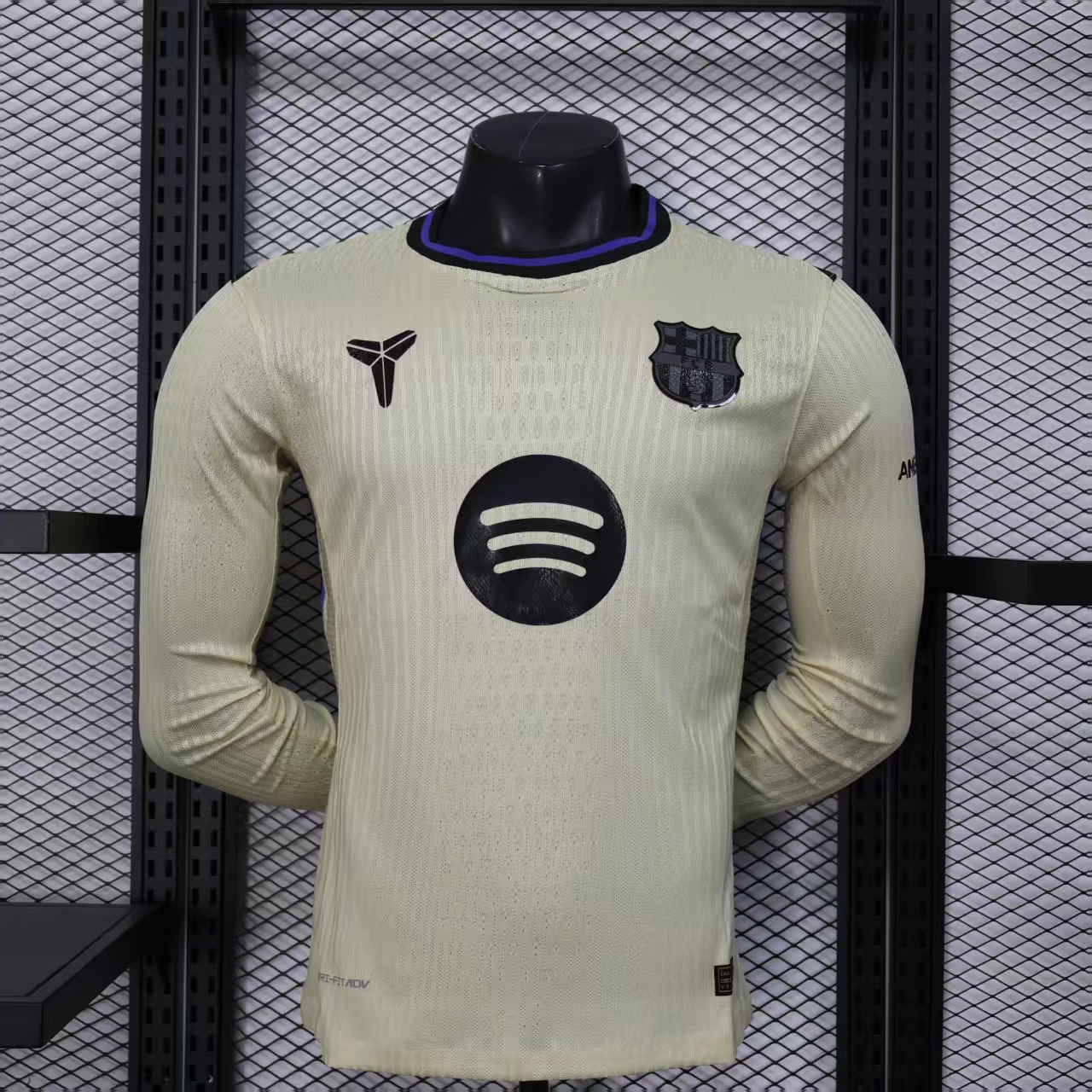 25-26 Barcelona Away Long Sleeve Jersey