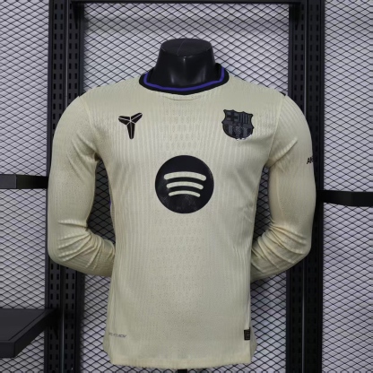 25-26 Barcelona Away Long Sleeve Jersey
