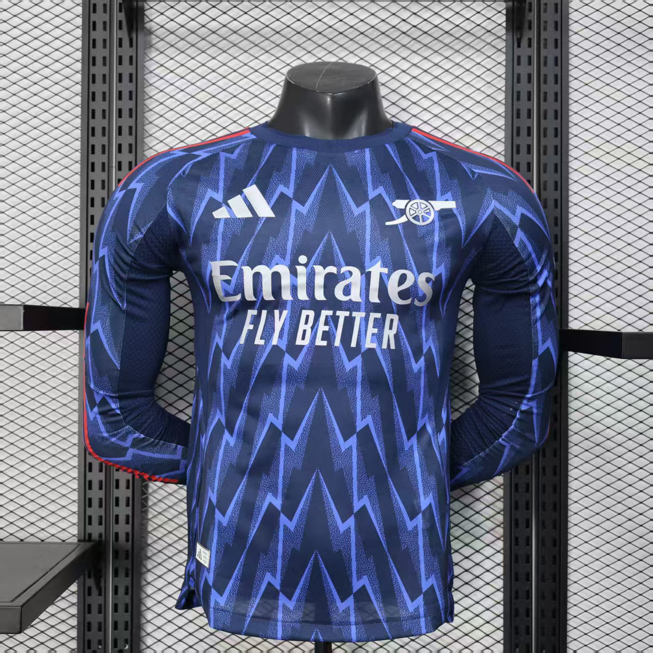 2025-26 Arsenal Away Long Sleeve Jersey