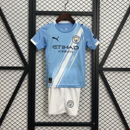 25-26 Manchester City Home Kids Jersey
