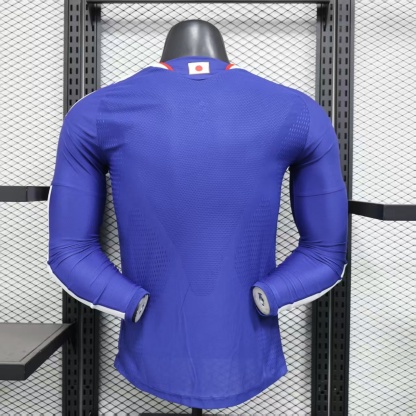 2026 World Cup Japan Home Long Sleeve Jersey